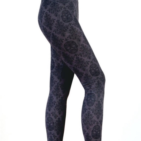 Tough Luv Pants - Day of the Dead Leggings